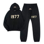 1977 Hoodie & Pants Set Black